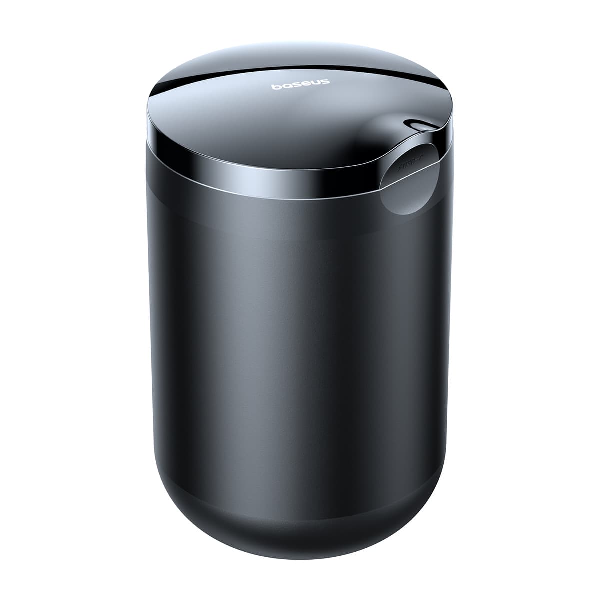 Baseus car ashtray, aluminum alloy ashtray with night light, for cars, sedans, business travel, and interior armrests/water boxes.