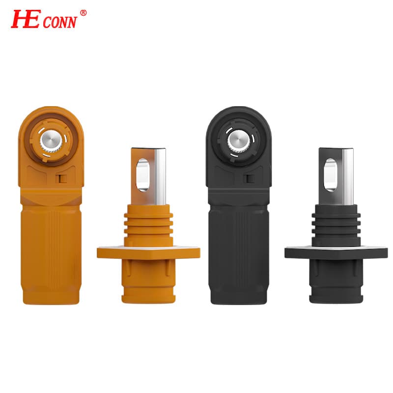 Custom Through-Hole Single-Core Energy Storage Connectors for High-Power, High-Current Industrial Equipment and Power Batteries