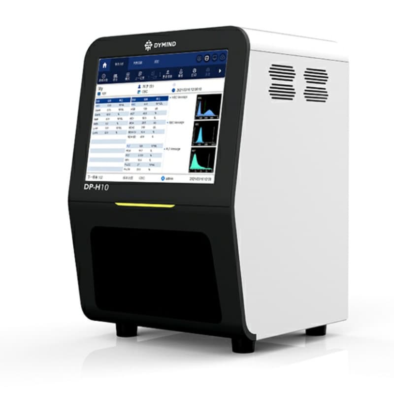 Dymind Biotechnology Fully Automatic Hematology Analyzer, Ready to Use, Easy Operation, Maintenance-Free, One-Step Immediate Testing, No Contamination