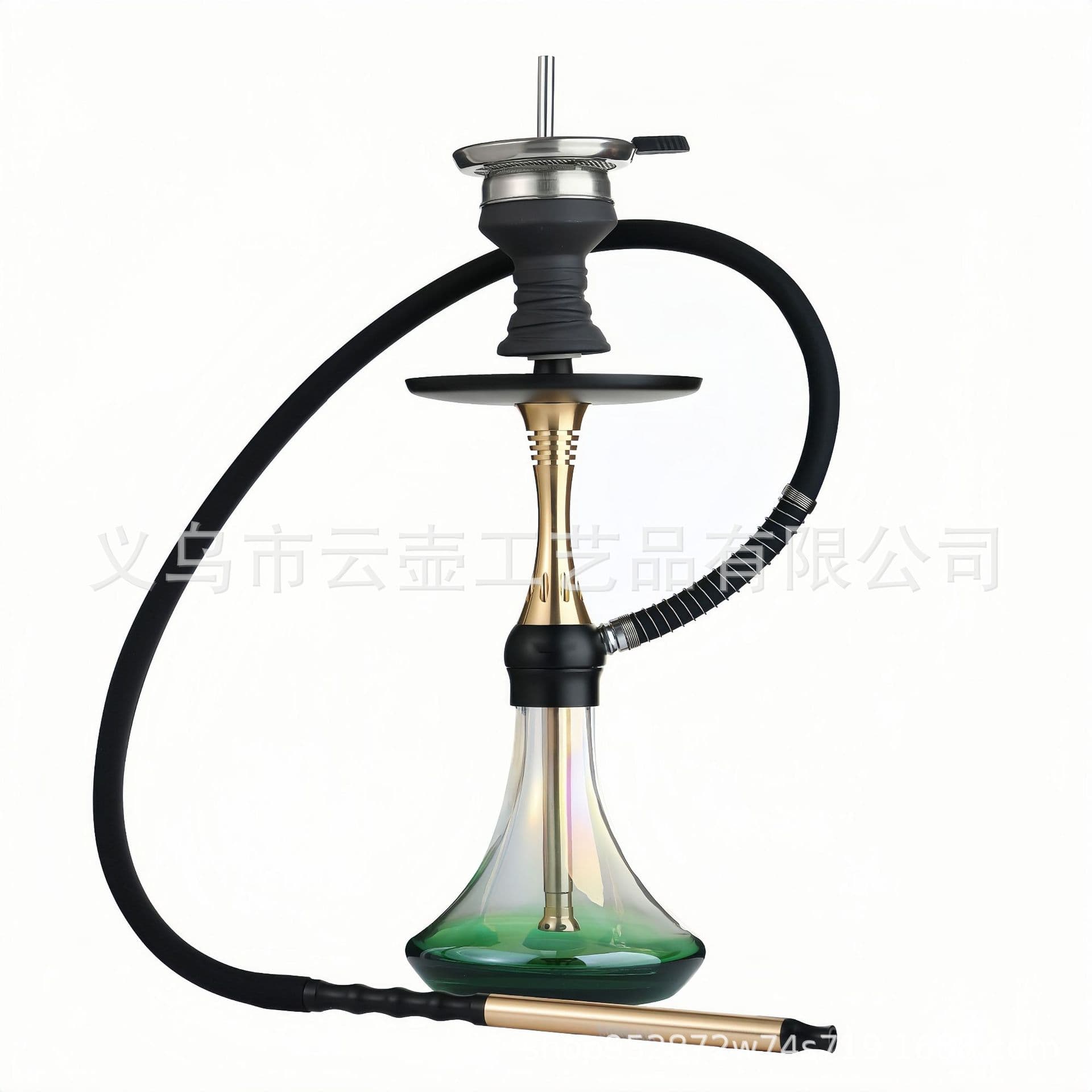 Cross-border Hot Selling Arabic Hookah Apache 9-Hole Aluminum Hookah Shisha