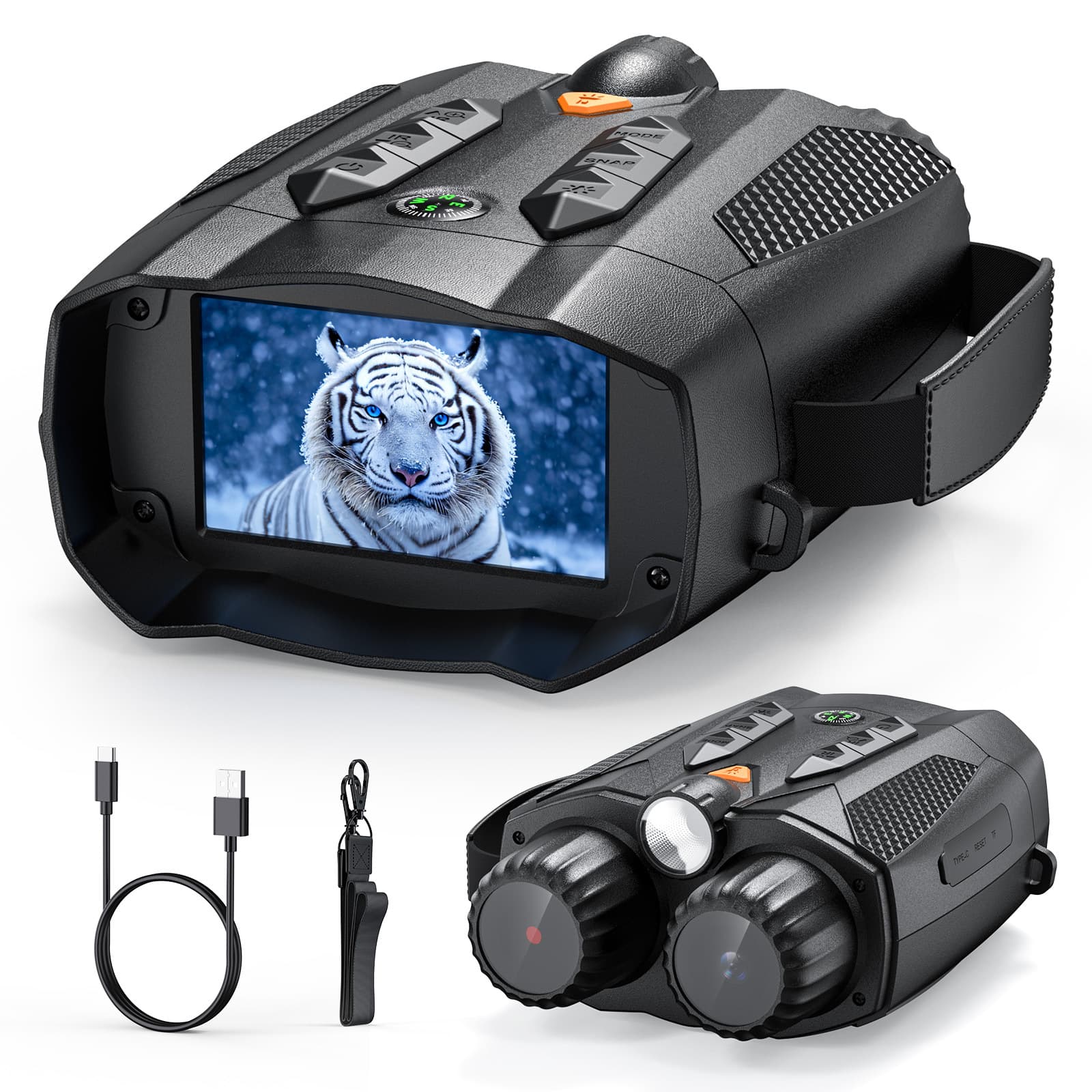 New Hot Selling HD Photo and Video Bird Watching Binoculars Portable Outdoor Cross-Border Digital Telescope Full Color Night Vision