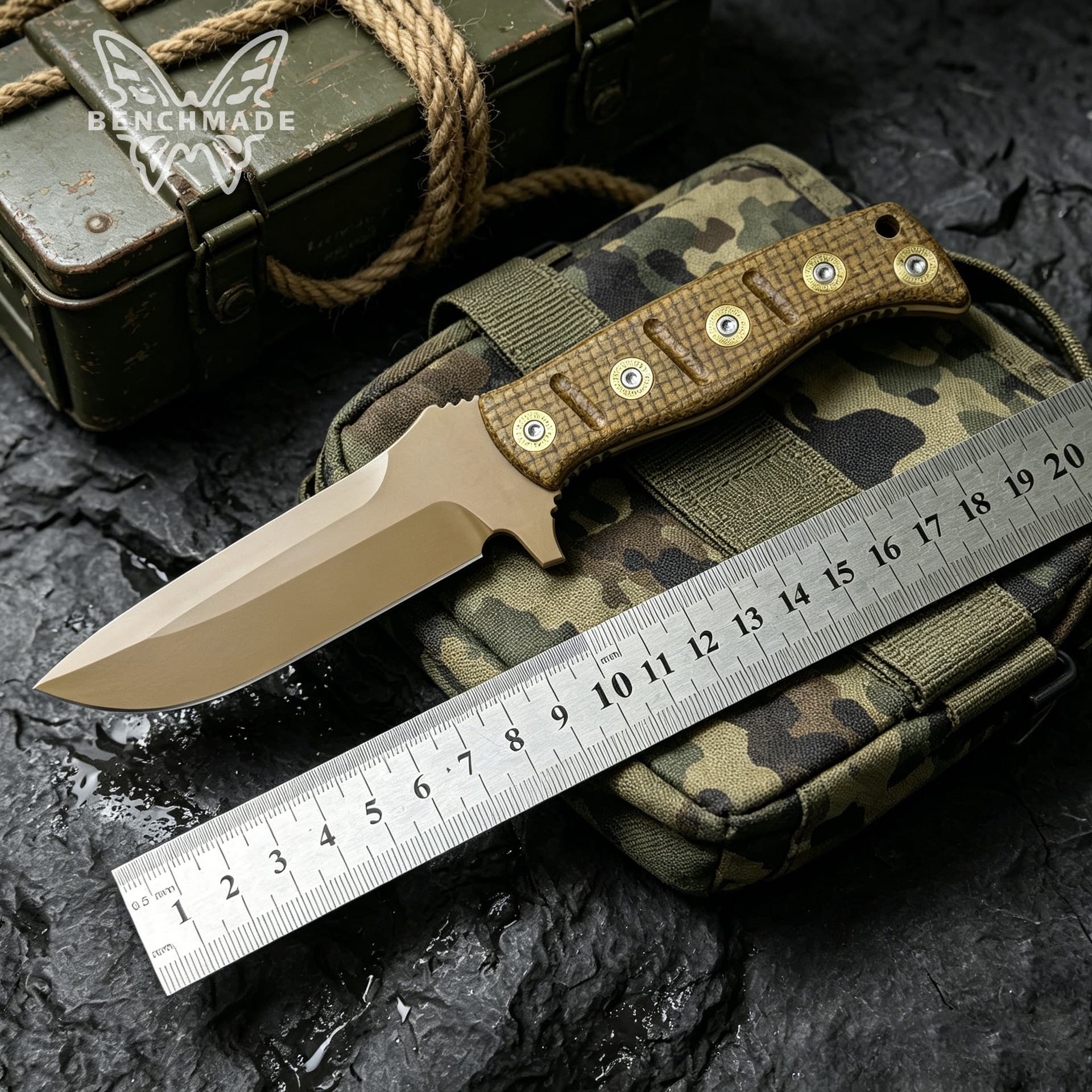 New 375 outdoor knife D2 steel high hardness small straight knife with linen handle outdoor camping survival emergency tactical knife