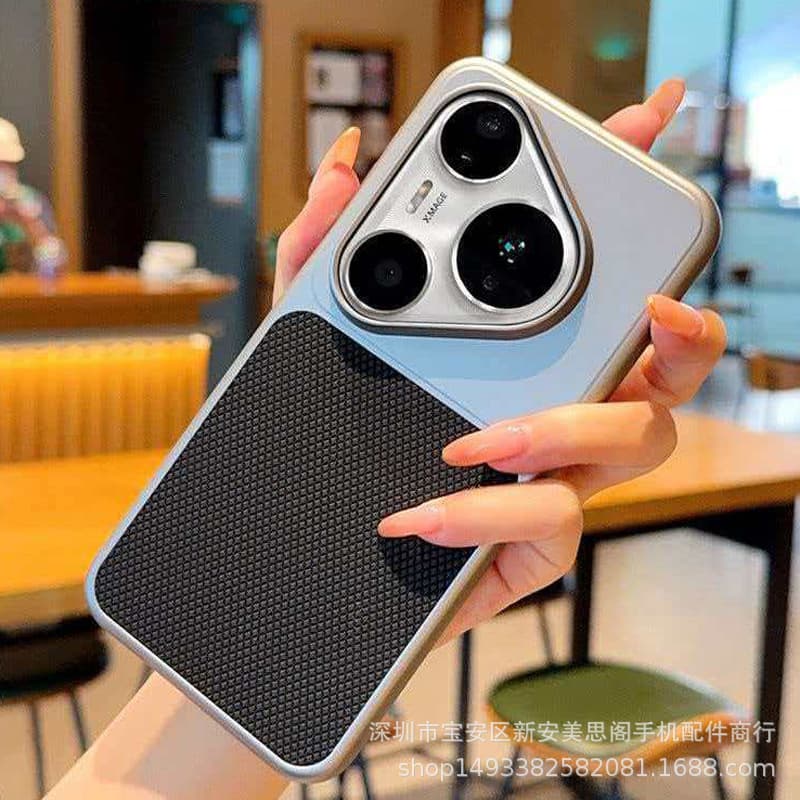 Compatible with Apple 16 Pro Max Yunrui Diamond Pattern Phone Case, iPhone 17 Business Men's 15 Hard PC Protective Case