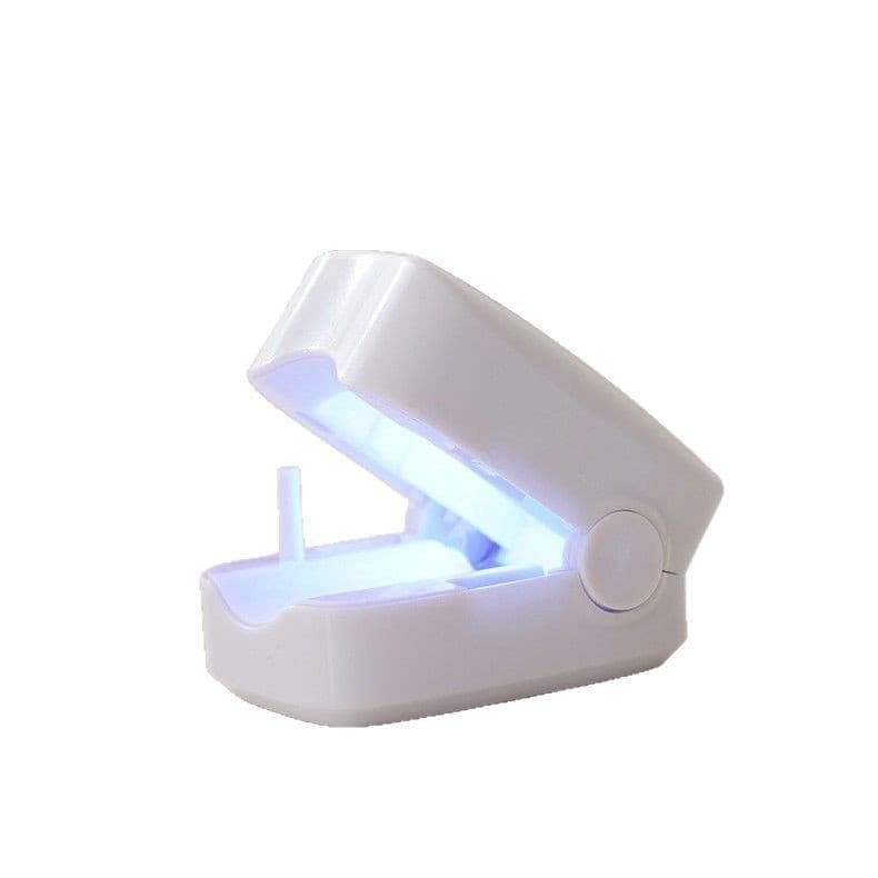 Cross-Border Bestseller Portable Nail UV Light for Pedicure Therapy Cleaning Lamp Nail Lamp Blue Light Cleaning Lamp