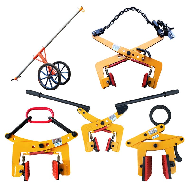 Chain Type Stone Clamp Slab Marble Curbstone Lifting Tongs A-Type Large Plate Clamp Lifting Ring Stone Fixture