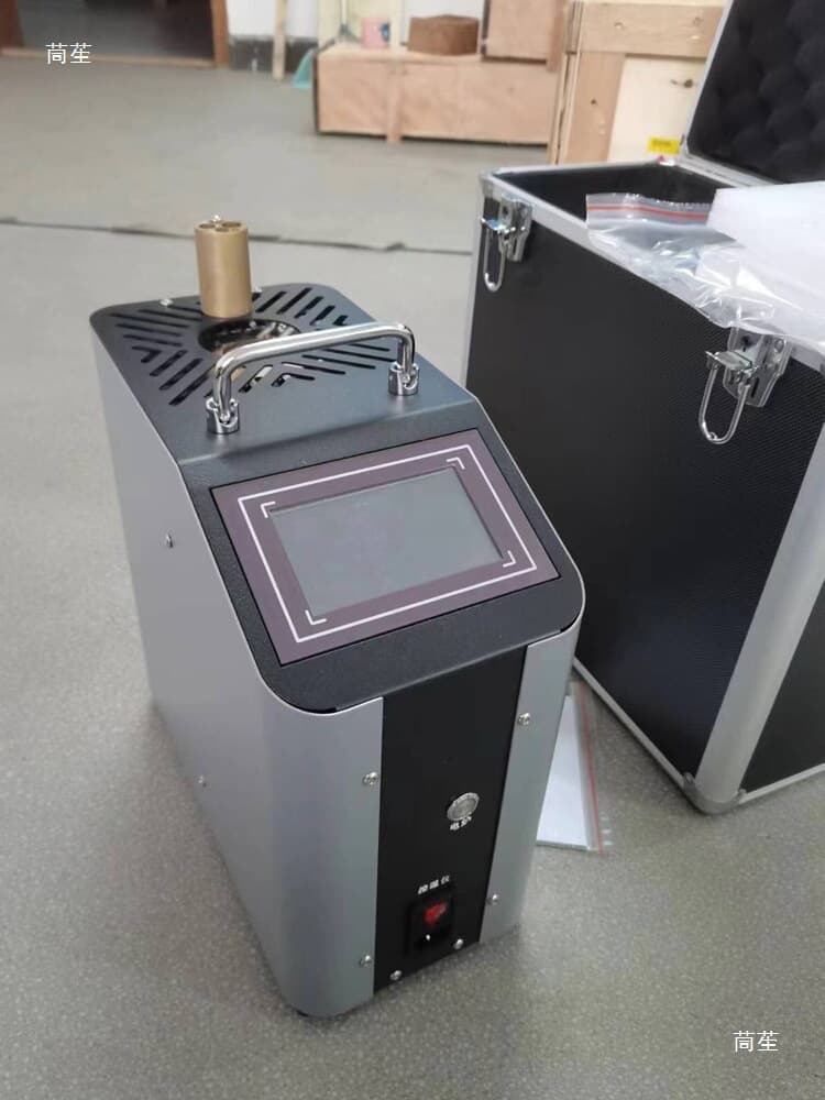 Portable Temperature Calibration Furnace Dry Block Calibrator Dry Well Verification Furnace Touch Screen Automatic Temperature Control