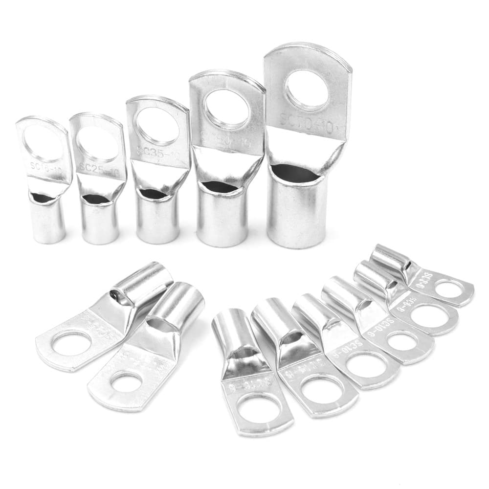 (Sight-hole type) SC copper lug, Copper Tube Terminal (DTGA), cold-press terminal, high-current terminal