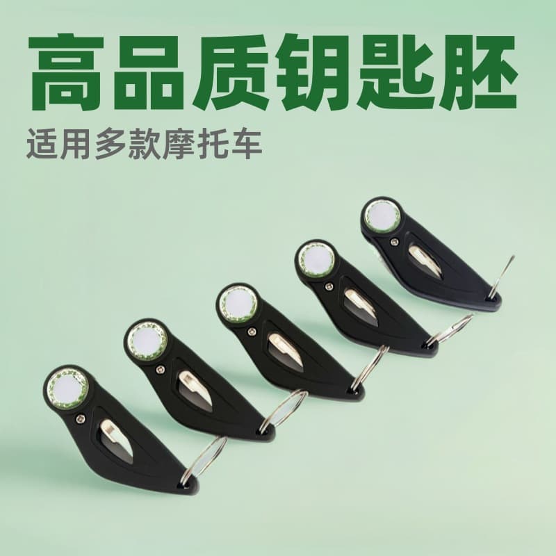 Modified Key Blanks and Locks for Benelli BN600/300/302, TRK502, 502C/752, Qianjiang Models