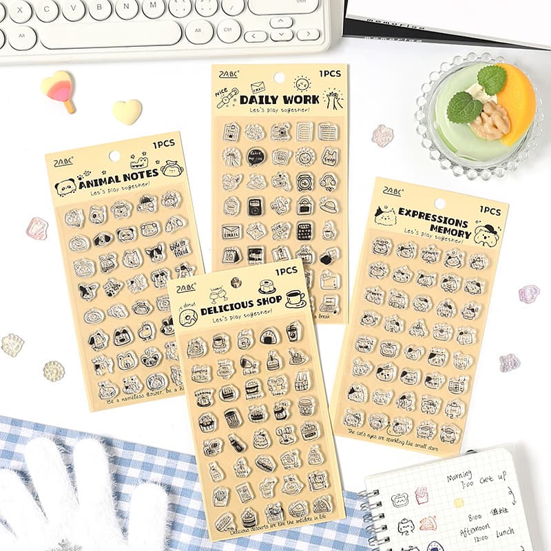 Cute House Hand Account Seal Silicone Seal Cross-border Cute Children's Seal Stamp Hand Account Seal Manufacturer Wholesale