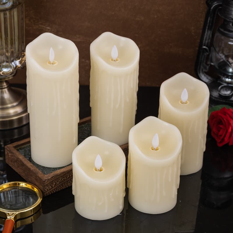Wholesale LED Electronic Candle Lights for Birthday, Wedding, Bar, Script Decoration, Candlelight Concert, Paraffin Simulation Candles