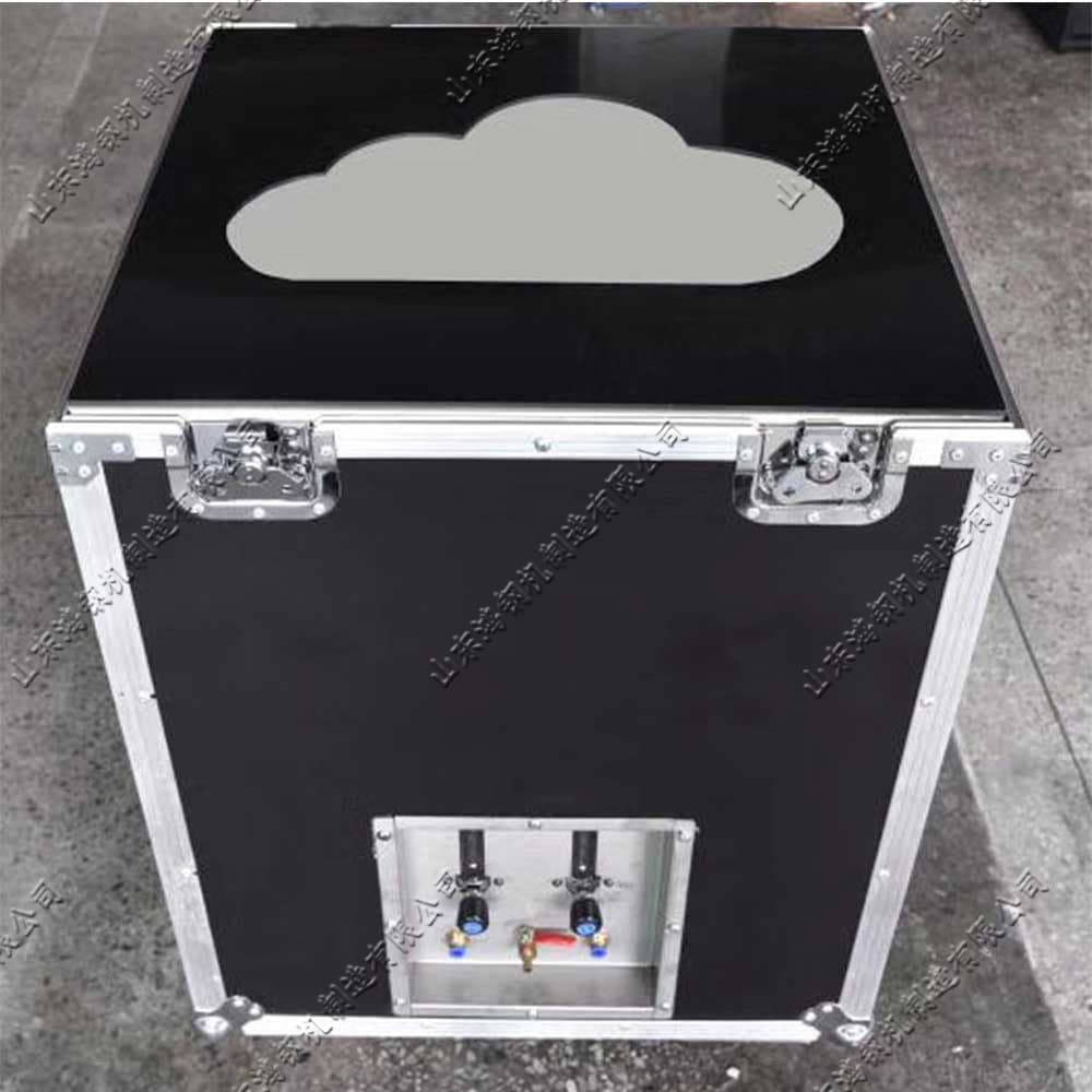Outdoor cultural performance cloud machine small opening ceremony foam equipment theme event atmosphere rendering equipment.