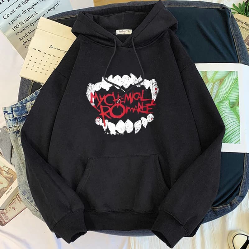 [Cross-Border European Code] My Chemical Romance Hoodies Mens Hip Hop Long