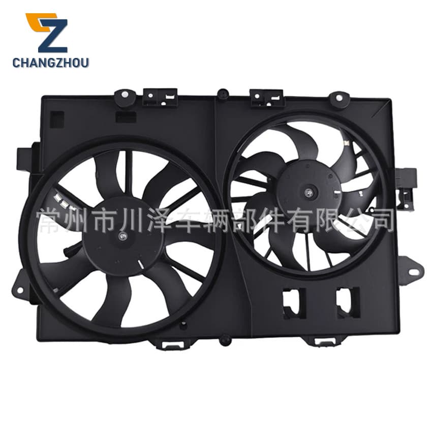 For 2006-2008 Equinox Radiator Dual Cooling Fan 1581578 1581583