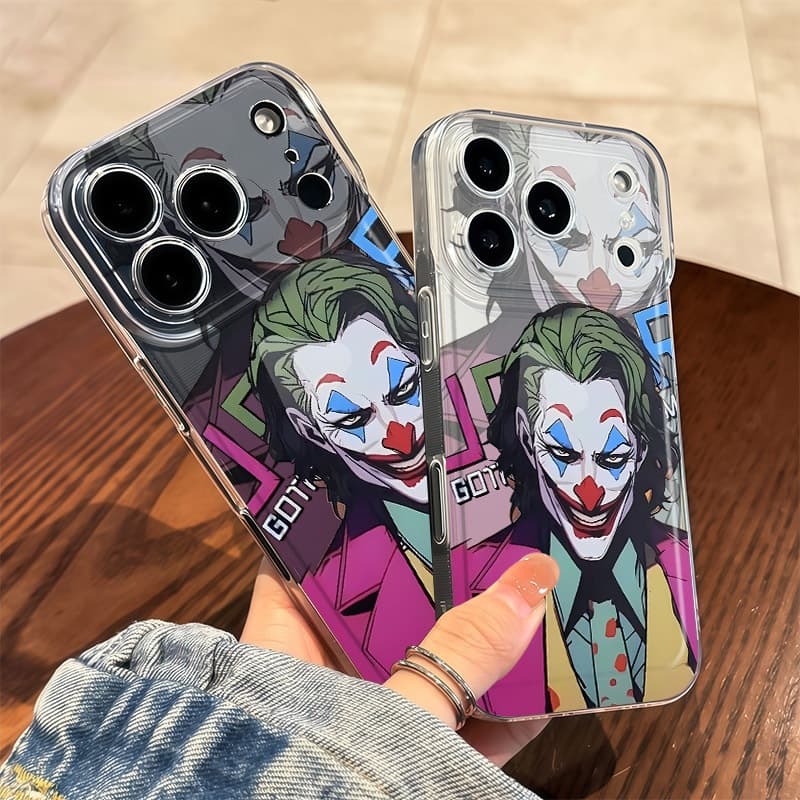 Joker Phone Case for Apple 17 Pro Max iPhone 16 15 14/13/12/11/xs/7 In Stock Direct Shipping
