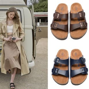 Summer Women's Niche Roman Style Flat Sandals Cork Sole Beach Sandals New Style Slippers Wholesale