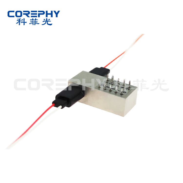 Full-Pass 2x2 Mechanical Optical Switch for Fiber Path Switching