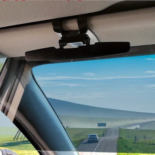 Car Sun Visor Anti-Glare Mirror Day and Night Anti-High Beam Glasses Essential Travel Accessory