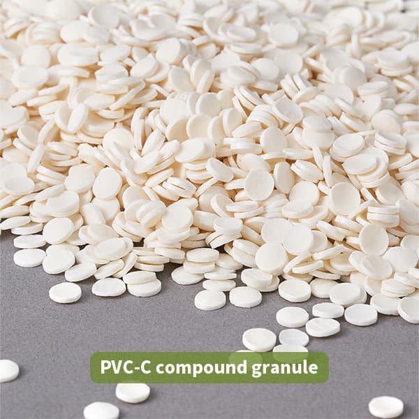 Industrial CPVC Granules Hard Plastic Injection Grade Raw Material for Cold and Hot Water Pipe Fittings, Polyvinyl Chloride Granules Resistant to High Temperature and Corrosion