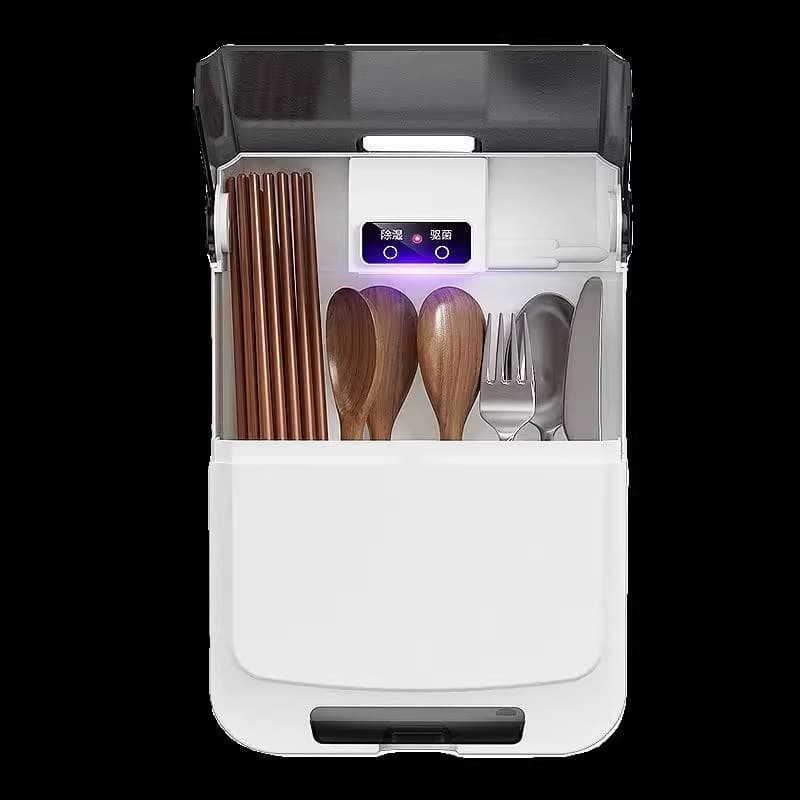 Smart Chopstick Sterilizer and Drying Rack with Integrated Drying Function, Small Household, No Drilling Required