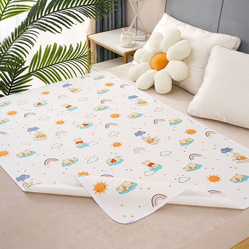 Large Breathable Baby Waterproof Washable Changing Pad, Dormitory Menstrual Pad, Bed Protector