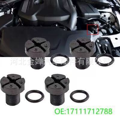 Coolant Expansion Tank Drain Plug Screw Water Plug for BMW E39 E36 E46 17111712788
