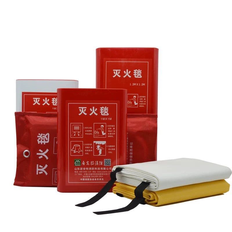 Fire Blanket with National Standard Certification - Fire Escape, Fireproof Glass Fiber for Kitchen, Hotel, Outdoor, and Home Use