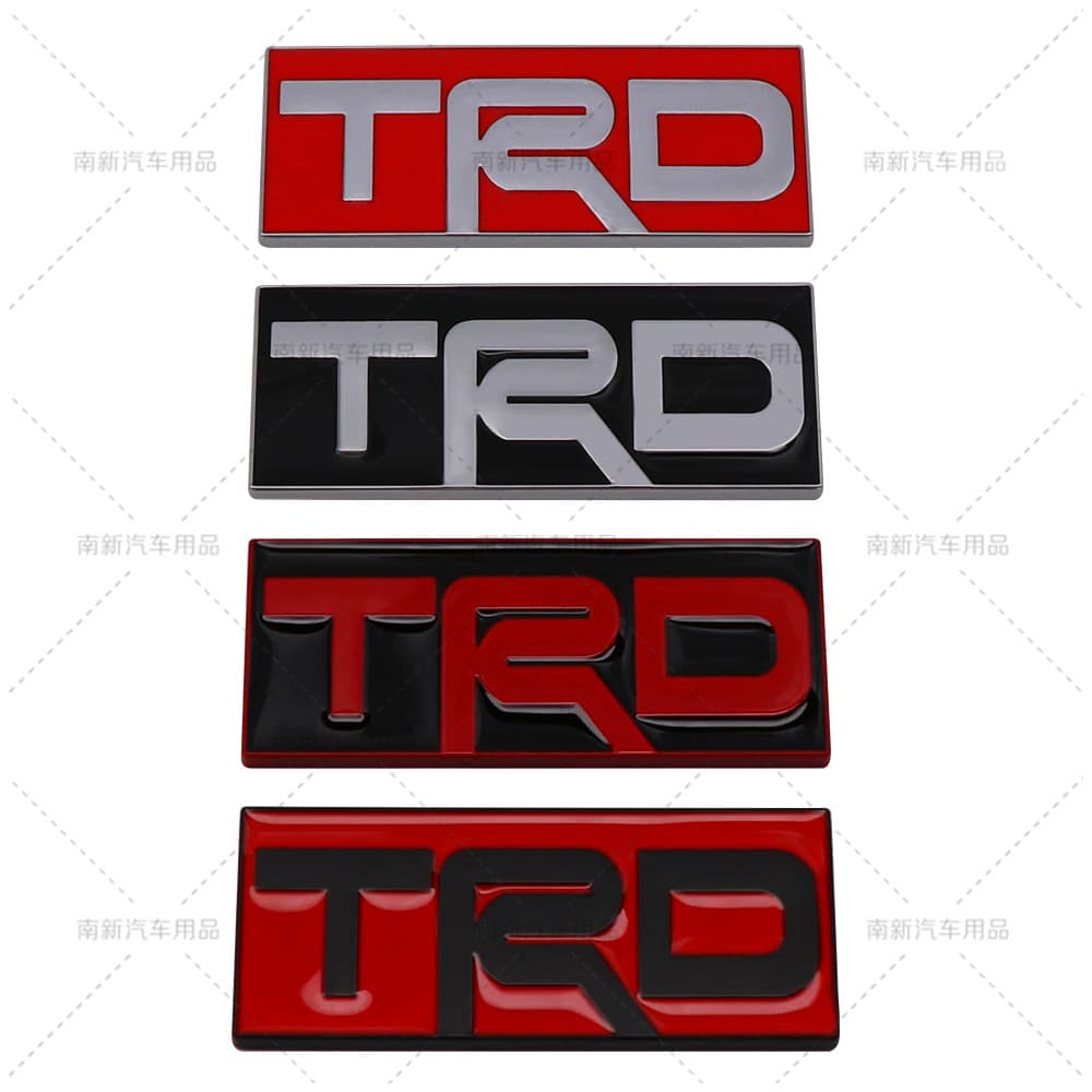 Suitable for modified TRD car stickers TRD stickers TRD English stickers can be applied at will