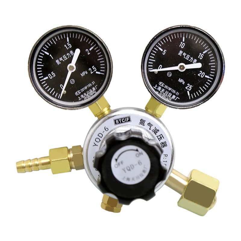 Nitrogen Pressure Reducer YQD Series Shanghai Tianchuan Pressure Reducer Factory Gas Regulator Valve Nitrogen Cylinder Pressure Reducing Valve