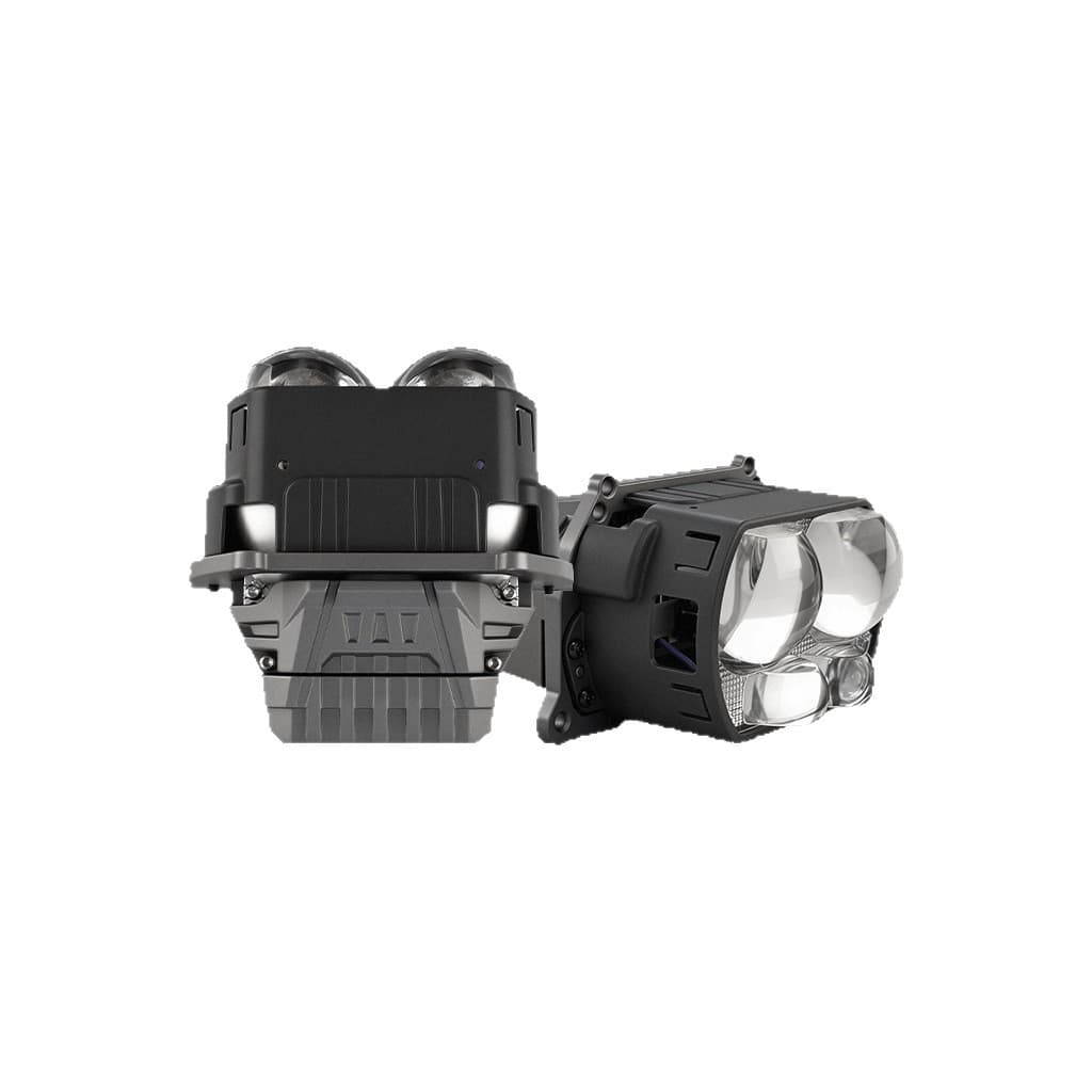 Cross-border Direct Supply 2026 New 3-Inch Dual-Light Lens Four-Dragon-Bead LED Car Light High-Brightness Focused Lens Headlight
