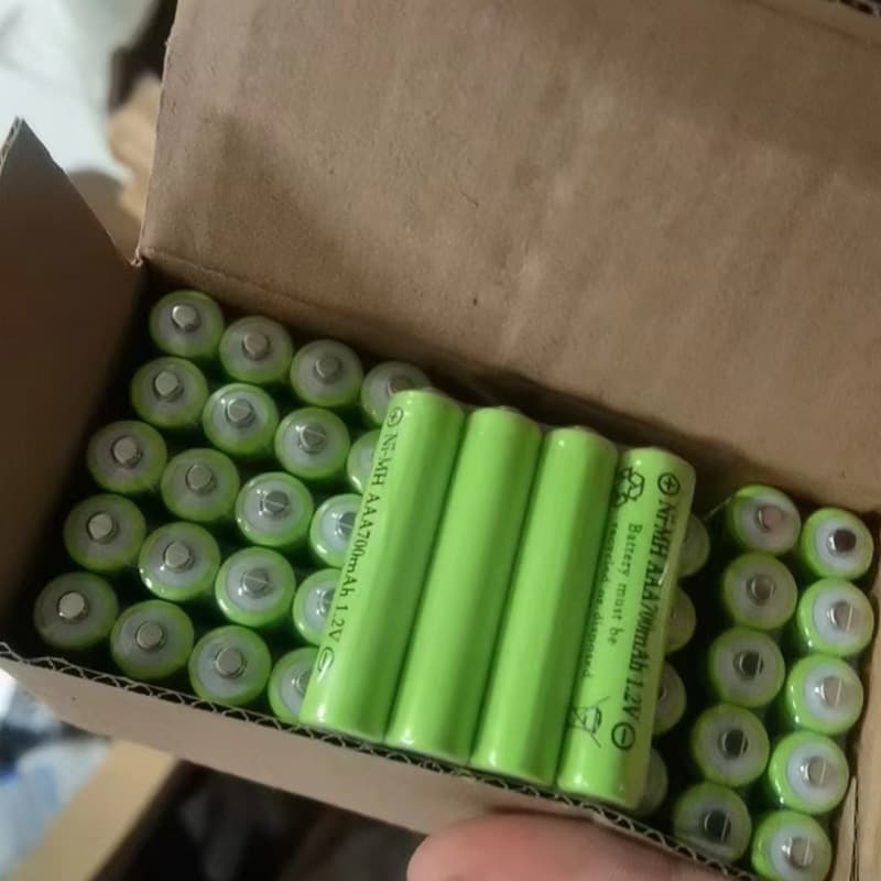 1.2V nickel-cadmium rechargeable battery, industrial packaging, No. 7 AAA 1800mAh, neutral, high capacity per unit