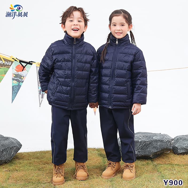 Winter Kids Down Vest for School Uniforms, Lightweight Thermal Inner Layer for Boys and Girls