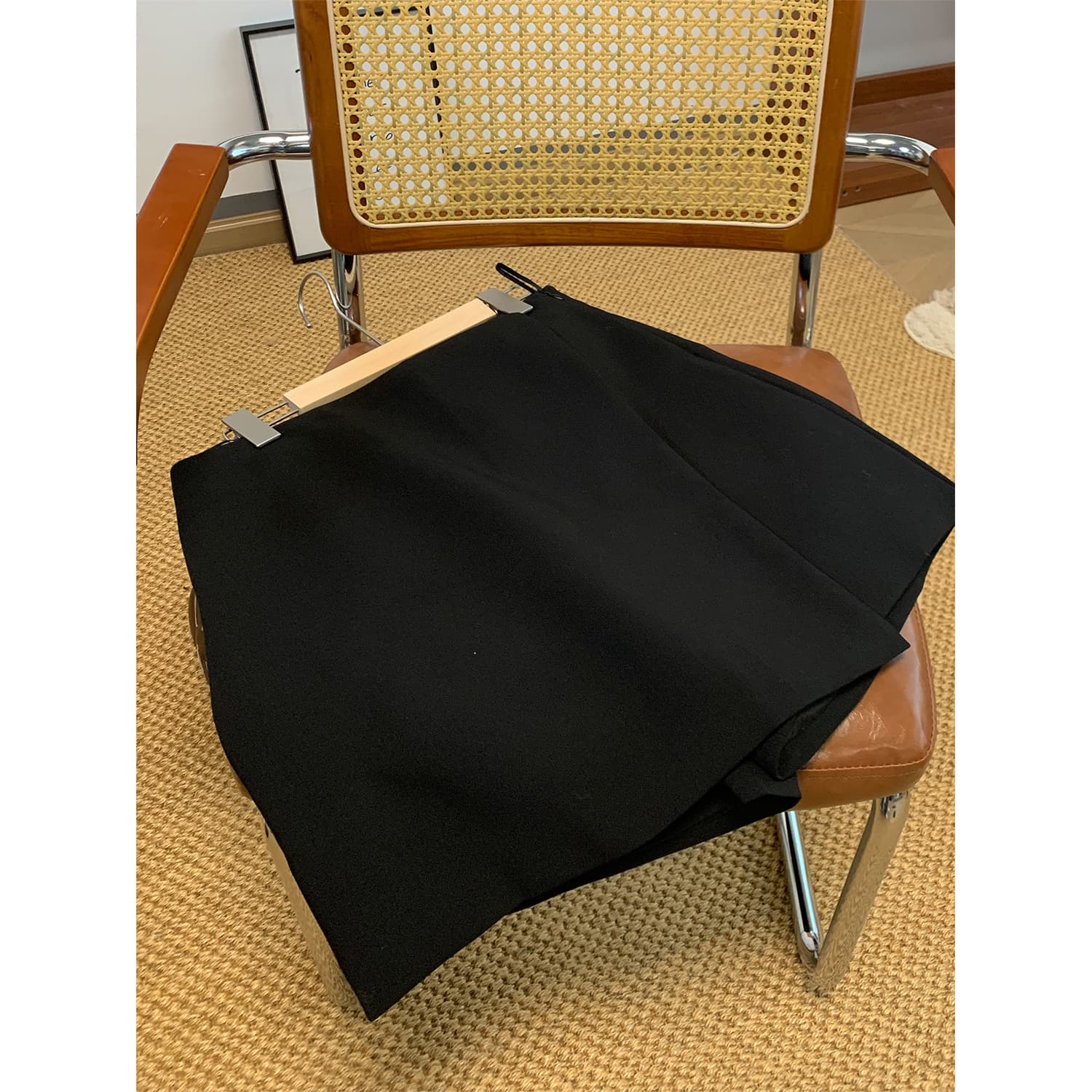 Plus-Size Women's Fashion High-Waisted Slimming Straight Double-Layer Skirt Shorts Casual Sports Short Skirt Anti-Exposure Bodycon Skirt