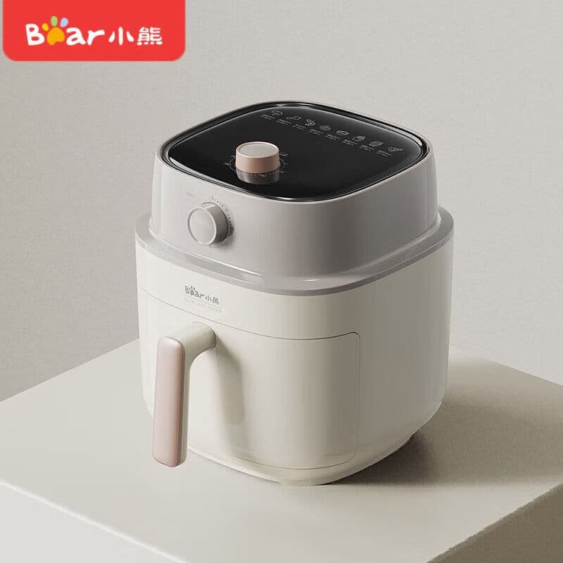 Bear QZG-P14C5 Home Air Fryer 4.7L Smoke Large Capacity Multi-functional
