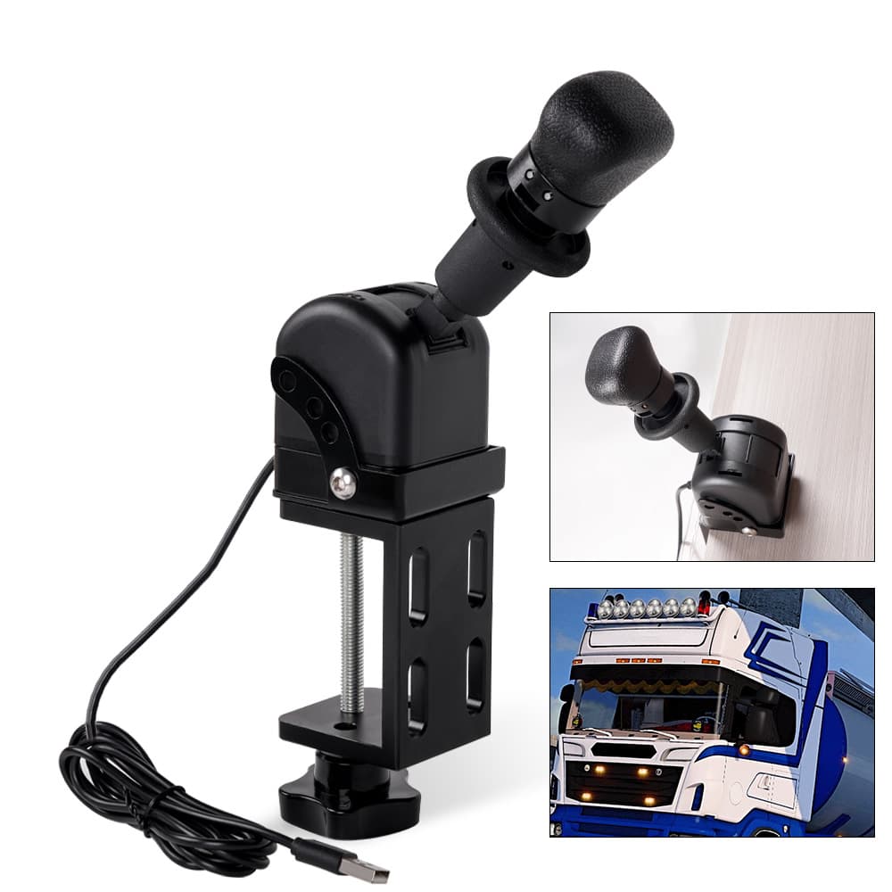 Cross-border USB SIM Handbrake ETS2 Euro/American PC Racing Game Simulator Air Brake for G20 G27 G29