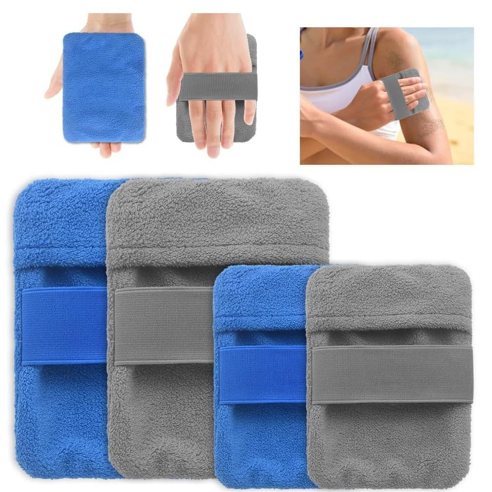 Amazon New Sand Remover for Beach Sand Removal Bag Powder Pouch Sand Brush Beach Vacation Camping Essential