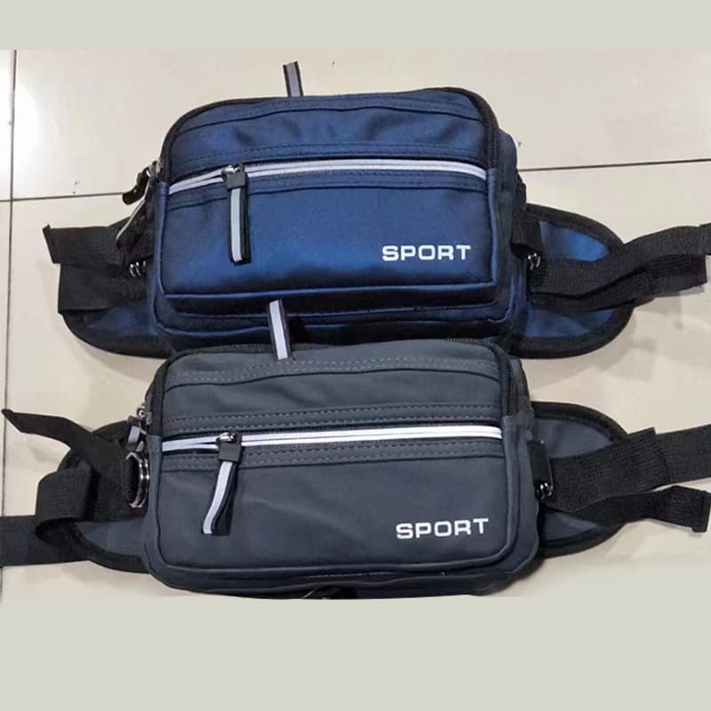 Wholesale orders are welcome for sports and outdoor waist bags, multi-functional men's crossbody bags and chest bags, durable canvas street vendor cash register bags.