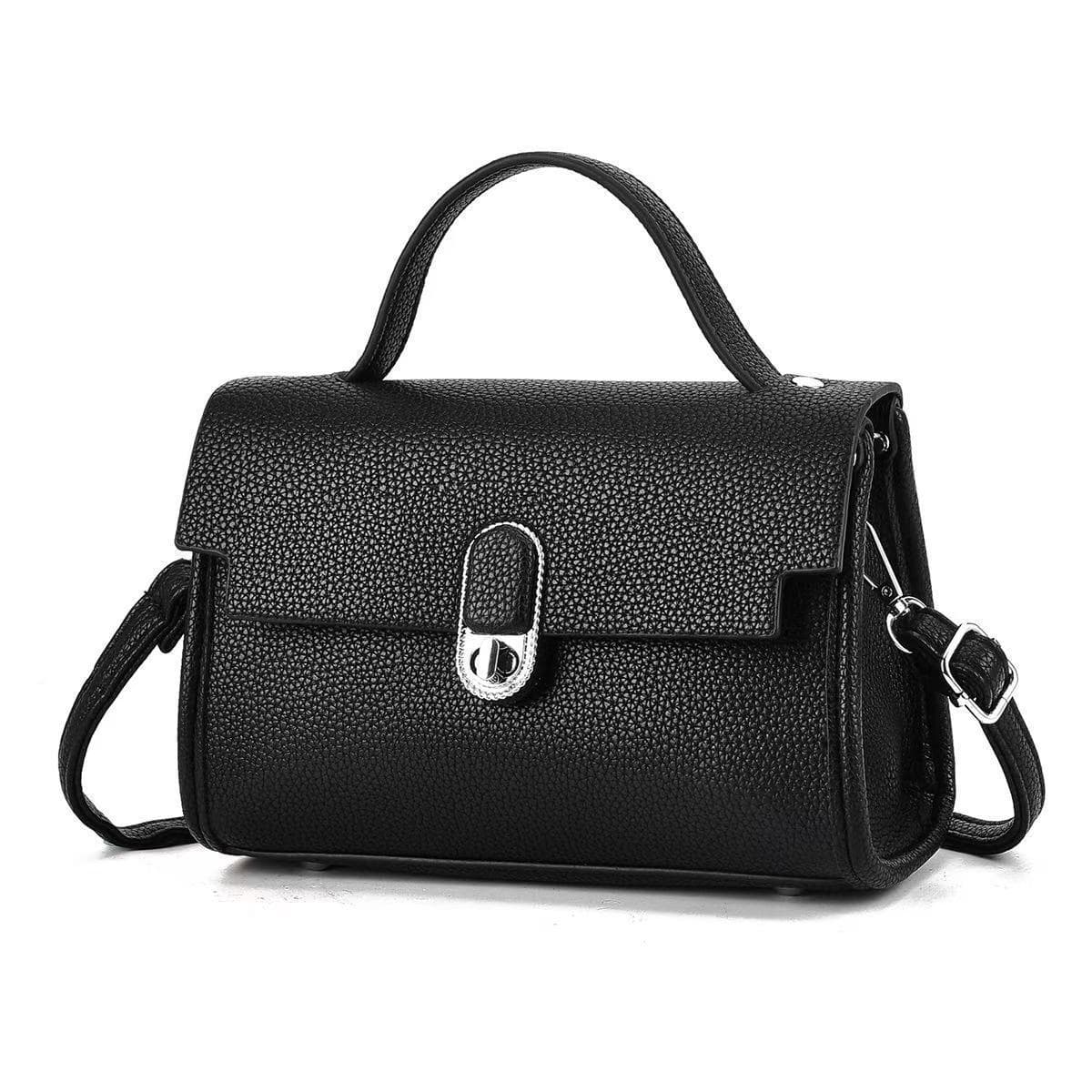 Light luxury bag for women 2025 new style simple handheld small square bag fashionable commuter bag single shoulder crossbody bag on behalf of