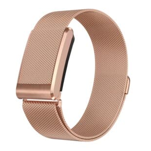 Compatible with Whoop 5.0/MG Universal Strap Milanese Magnetic Stainless Steel Metal Replacement Band with Metal Frame