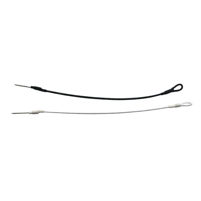 Anti-theft Security Tag Steel Wire Rope for Clothing Store Magnetic Buckle Compatible Strap Shoes Hats Leather Goods Anti-theft Protection Rope One Needle One Ring