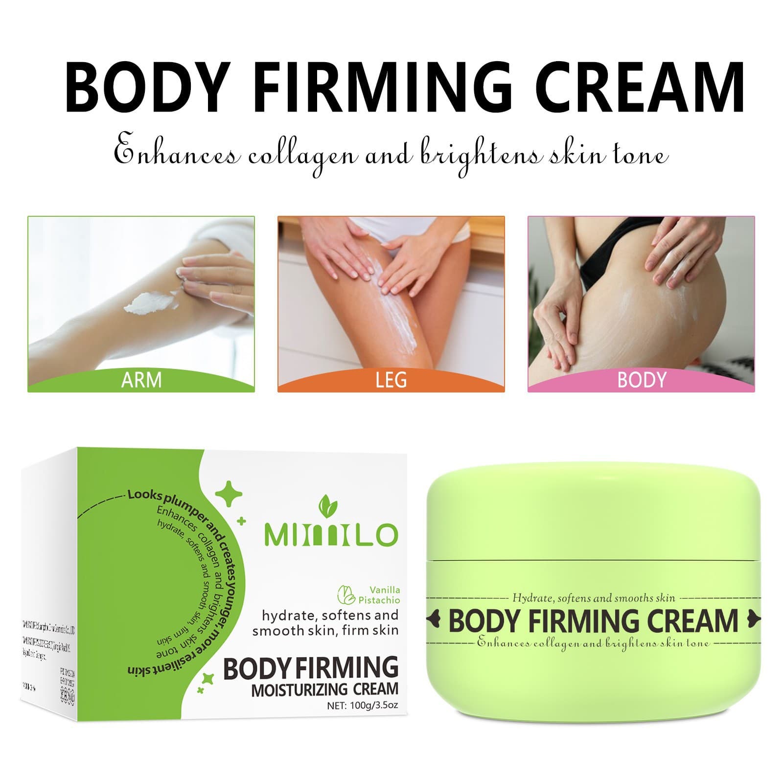 Cross-border BODY FIRMING CREAM Buttocks Enlargement Cream Buttocks Massage Lifting Body Shaping Firming Cream TK Amazon