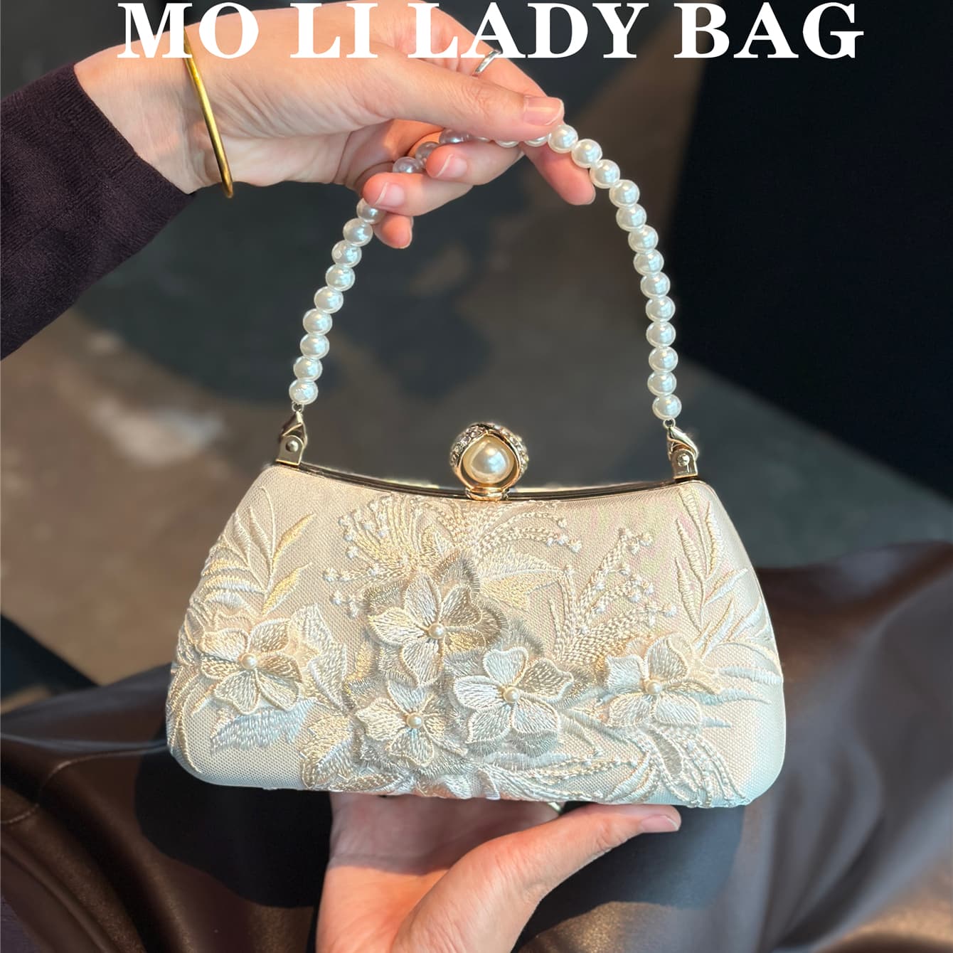 2025 New Fairy Hanfu Cheongsam Dress Chinese Retro Bag Embroidery Niche Dinner Bag Universal Women’s Bag
