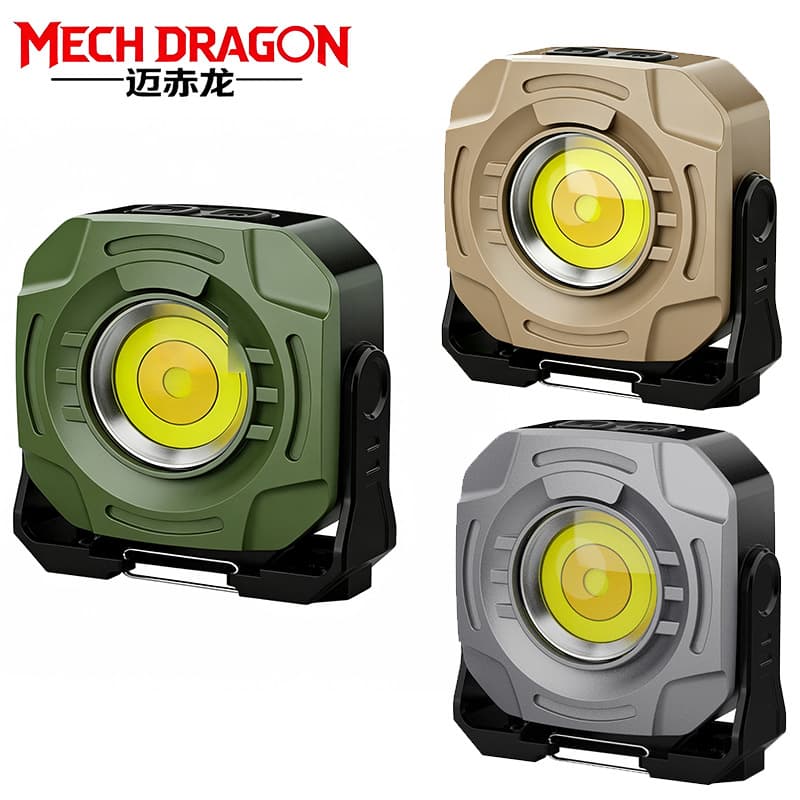 LED Multi-function Floodlight Fill Light for Photography, Outdoor Handheld Warning Portable Work Light with Dual Control Switch, Inspection Light