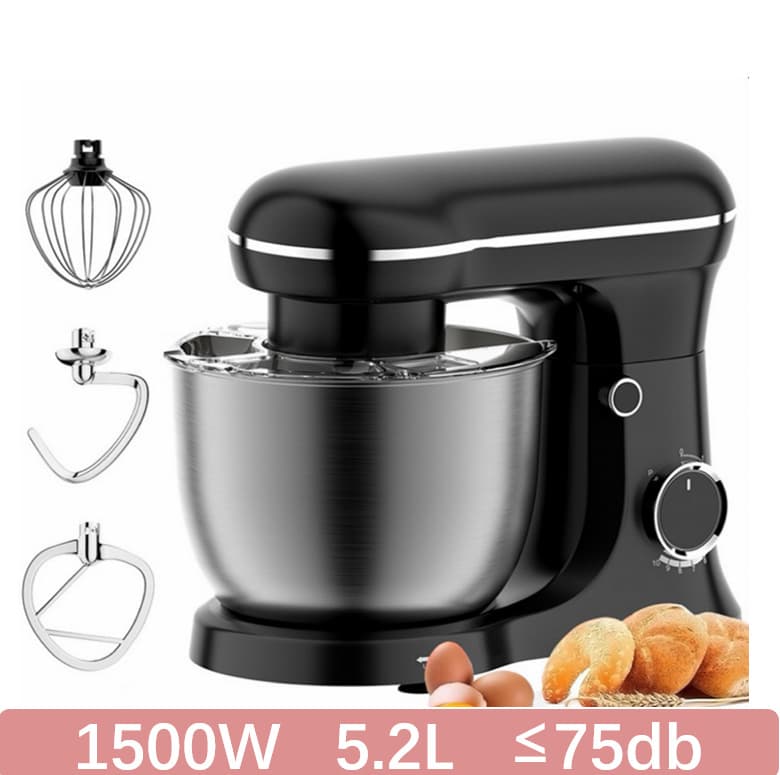 Cross-border 5.5L Household Food Stand Mixer, Small Stand Mixer for Kneading Dough