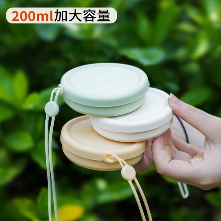 Foldable Mouthwash Cup Portable Collapsible Water Cup Food-Grade Travel Foldable Cup Expandable Toothbrush Cup