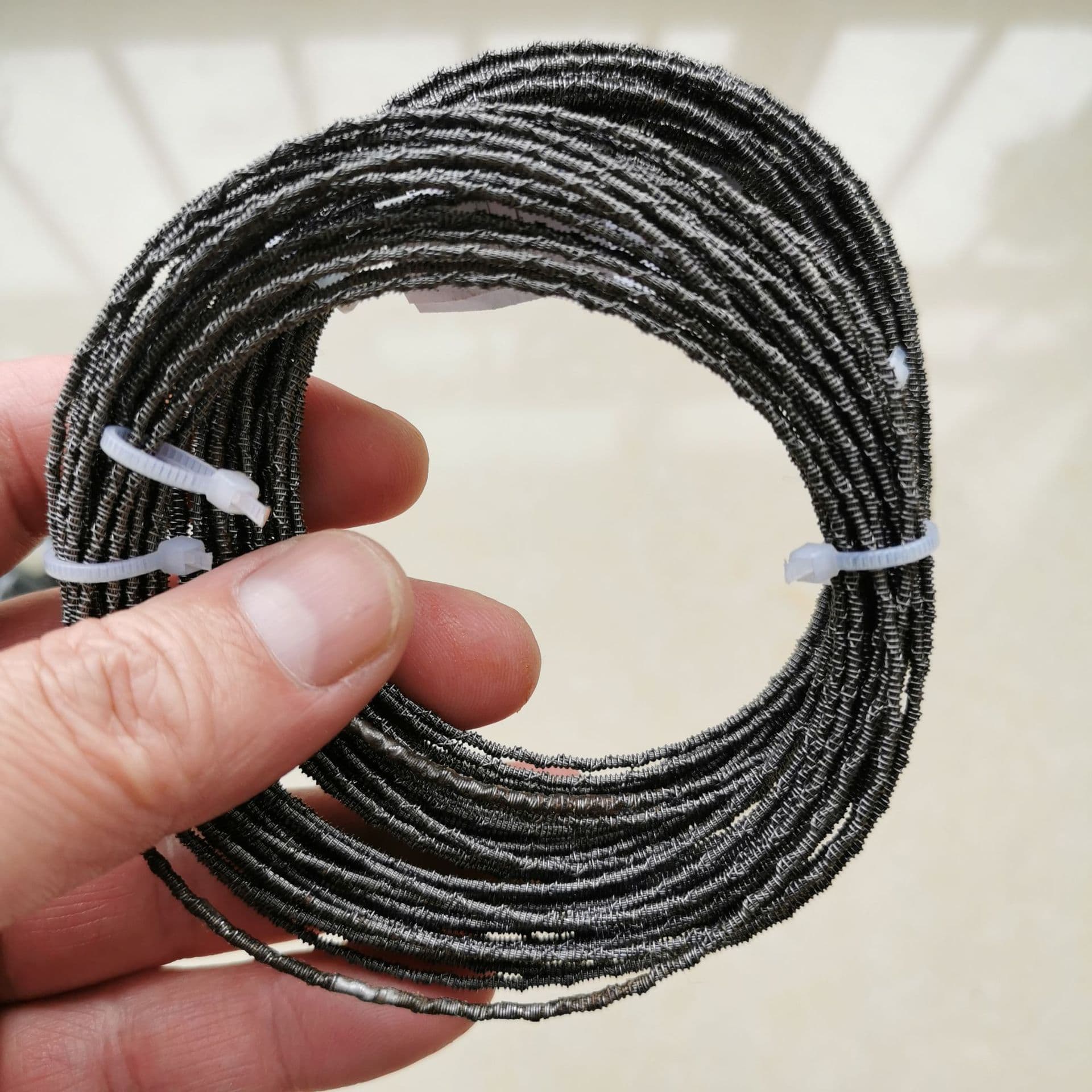 Supply Black Double-Edge Profile Cutting Machine Wire Knife, Ring Cutting Saw Wire, X5130 Steel Saw Blade, Custom Production