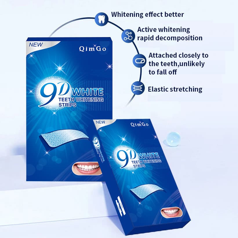 Whitening Teeth Strips, Brightening Teeth Strips, Yellow Teeth Whitening Strips for Cross-Border Sales