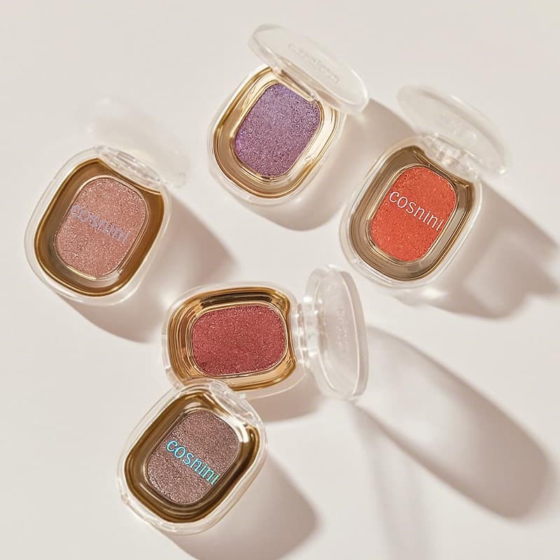 cosnini Pearl Shimmer Highlighting Powder Super Sparkle Eye Shadow Glitter Single Color Eye Shadow Metallic Cosmetics