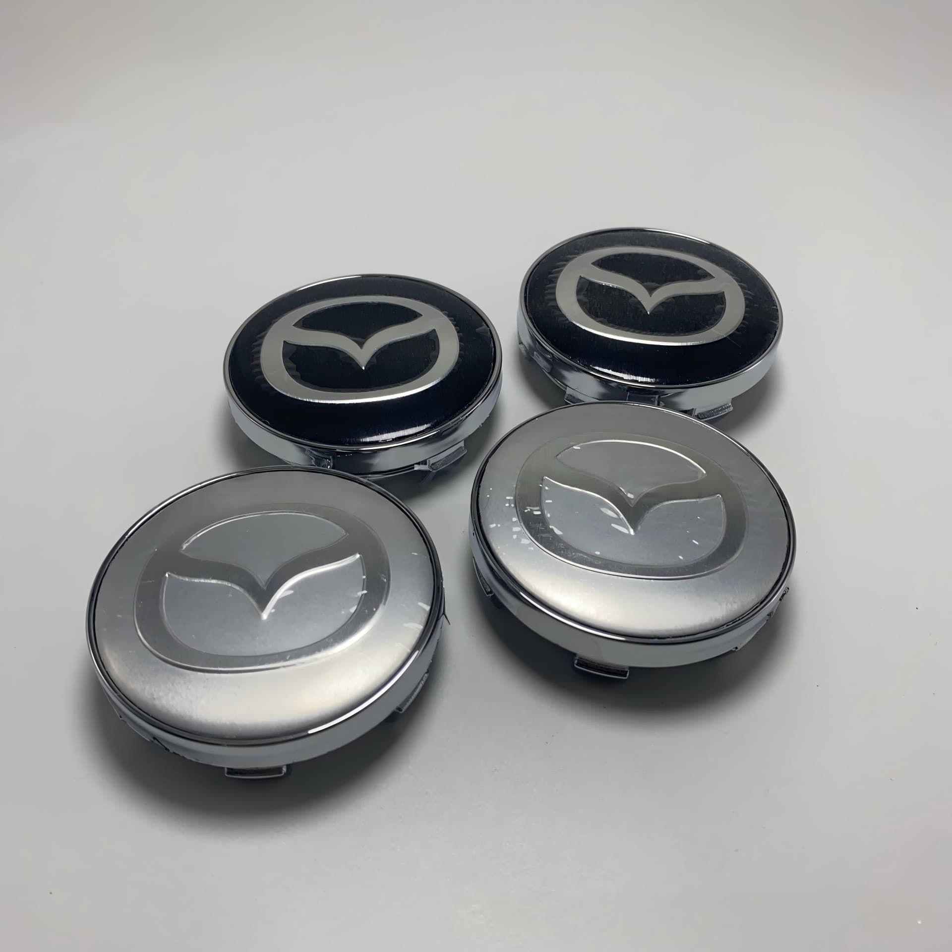 Suitable for Mazda hub cap modification Angkesela CX50 horse 3 horse 6 star car tire center cover mark 60mm
