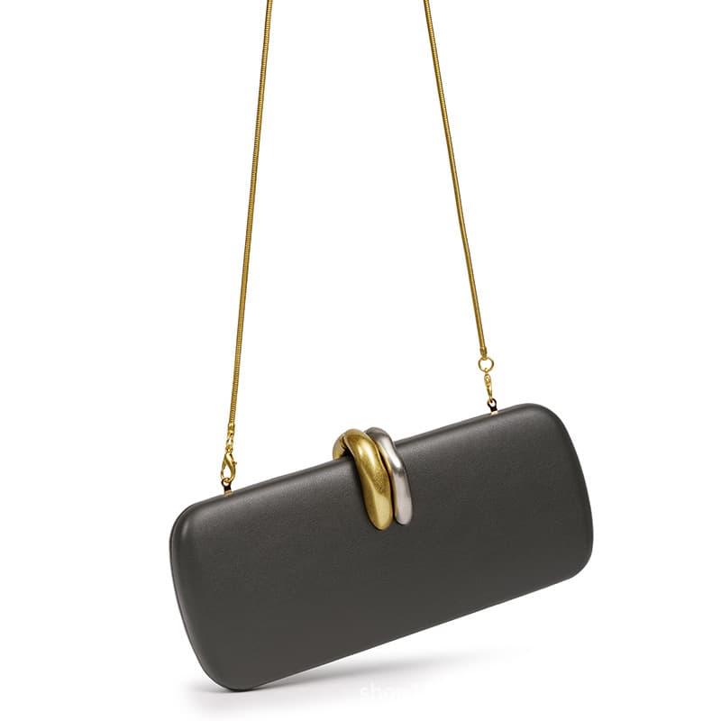 New Cross-Border European and American High-End Clutch Bag, Fashionable Princess Bag, Socialite Banquet Shoulder Chain Crossbody Evening Bag for Women