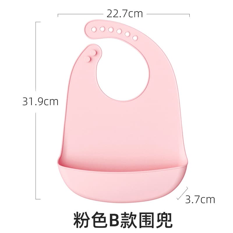 Baby Silicone Plate Infant Tableware Food-Grade High-Temperature Resistant Suction Cup Fork and Spoon Divided Kids Plate